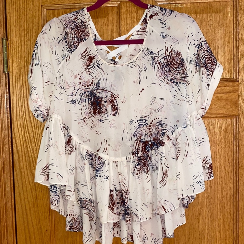 Elizabeth James Sheer Top